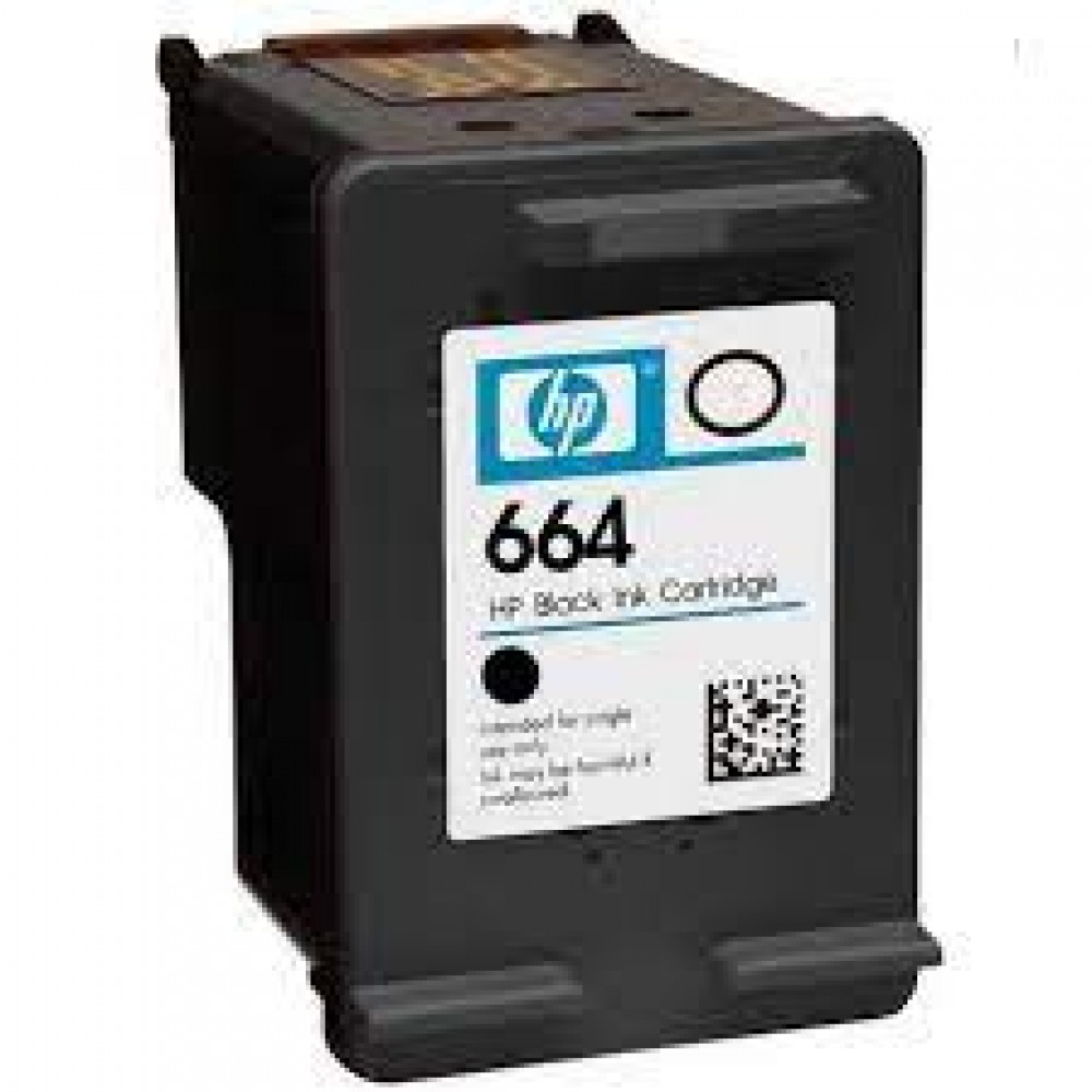 RECARGA cartucho HP 664 Preto CX 01 UN