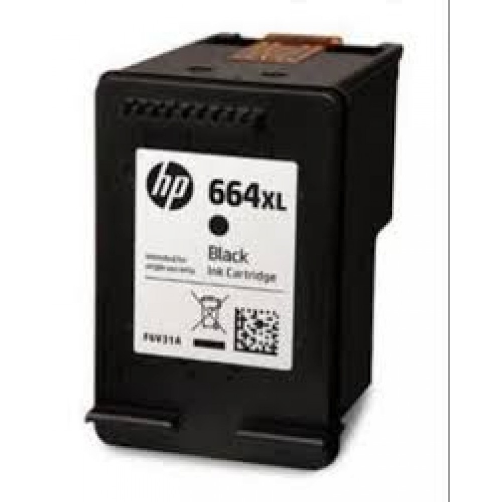 RECARGA cartucho HP 664XL Preto CX 01 UN