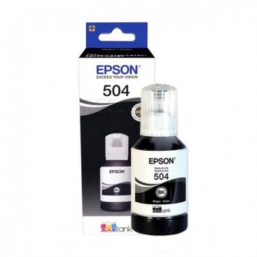 Refil Tinta Epson T504120 preto CX 01 UN