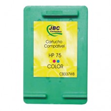Cartucho Compatível HP 75 color - 9ml - CX 01 UN
