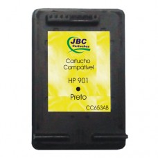 Cartucho Compatível HP 901 preto - 6ml - CX 01 UN