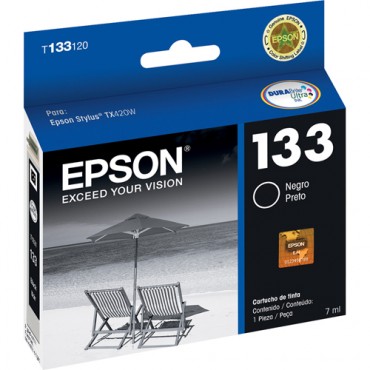 Cartucho Original Epson T133120 preto CX 01 UN