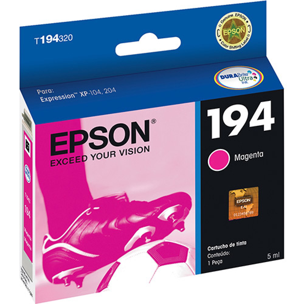 Cartucho Original Epson T194320 magenta CX 01 UN