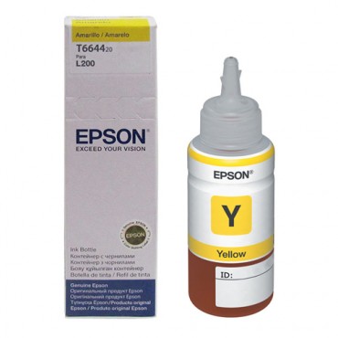 Refil Tinta Epson T664420 amarelo CX 01 UN