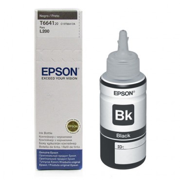 Refil Tinta Epson T664120 preto CX 01 UN