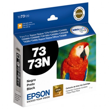 Cartucho Original Epson TO73120 preto CX 01 UN