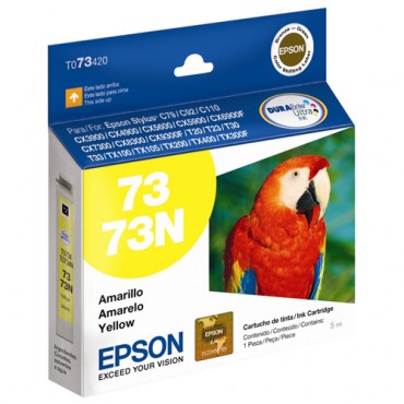 Cartucho Original Epson TO73420 amarelo CX 01 UN