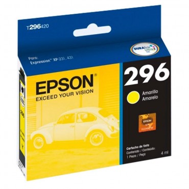 Cartucho Original Epson T296420 amarelo CX 01 UN