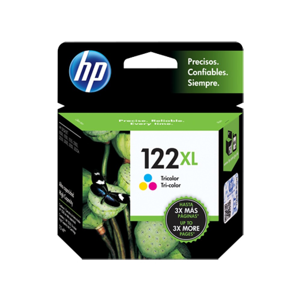 Cartucho Original HP 122XL colorido - 7,5ml - CX 01 UN