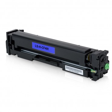 Toner Compatível HP CF401A ciano CX 01 UN