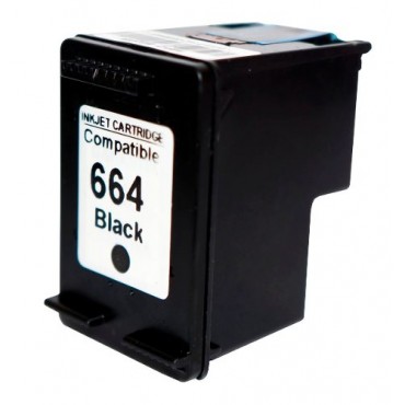 Cartucho Compatível HP 664 preto - 04ml - CX 01 UN