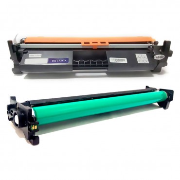 Toner Compatível HP CF217A preto CX01 UN