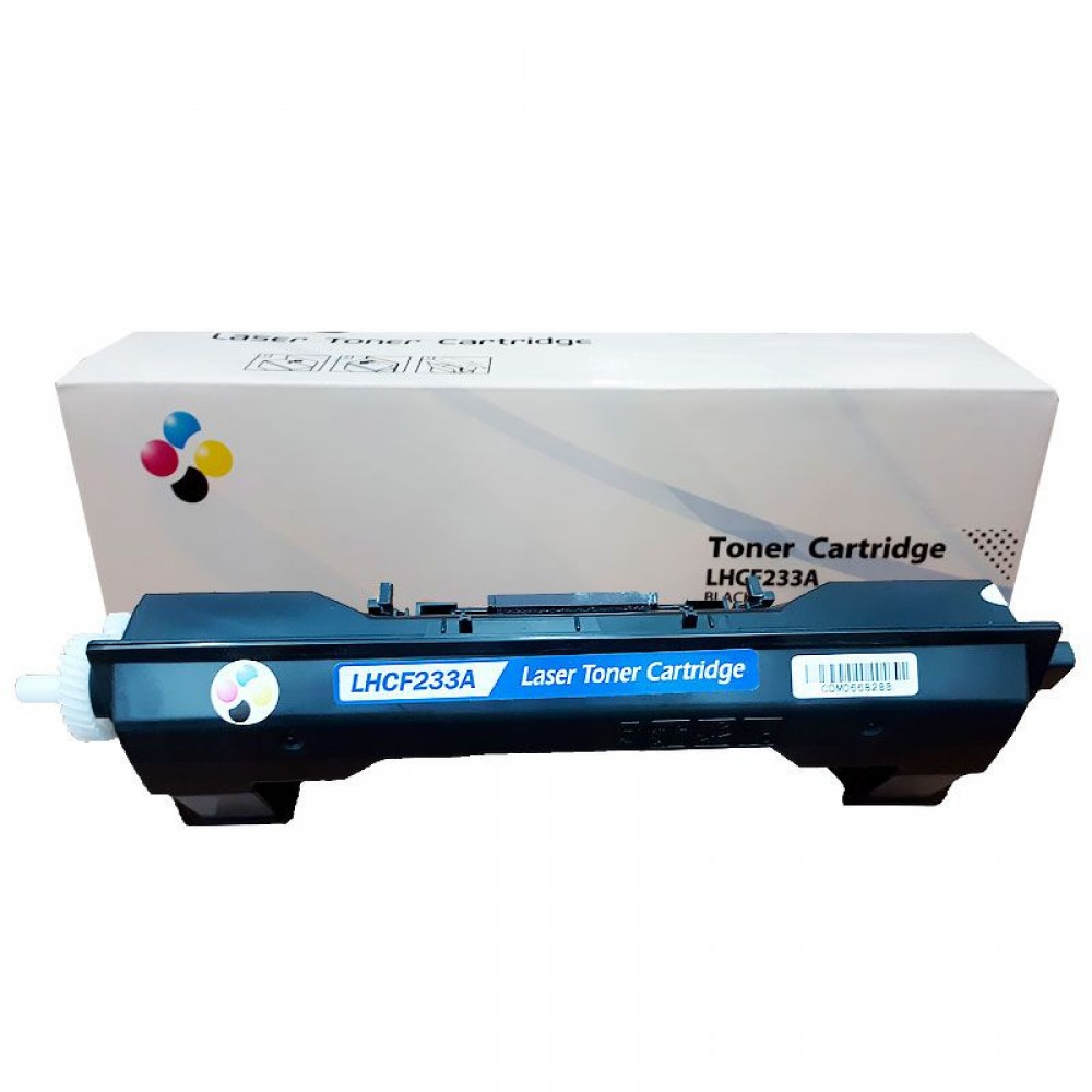 Toner Compatível HP CF233A preto CX 01 UN