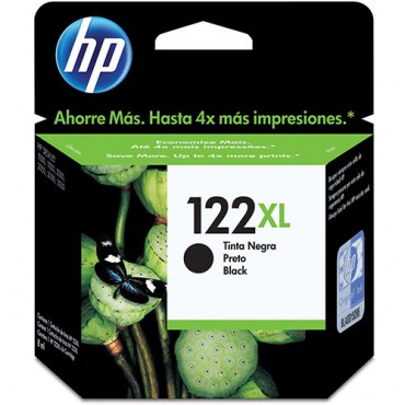 Cartucho Original HP 122XL preto - 8,5ml - CX 01 UN