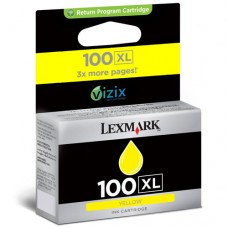 Cartucho Original Lexmark 100XL - 14N1071 amarelo CX 01 UN