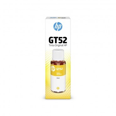 Refil Tinta HP GT52 amarelo CX 01 UN